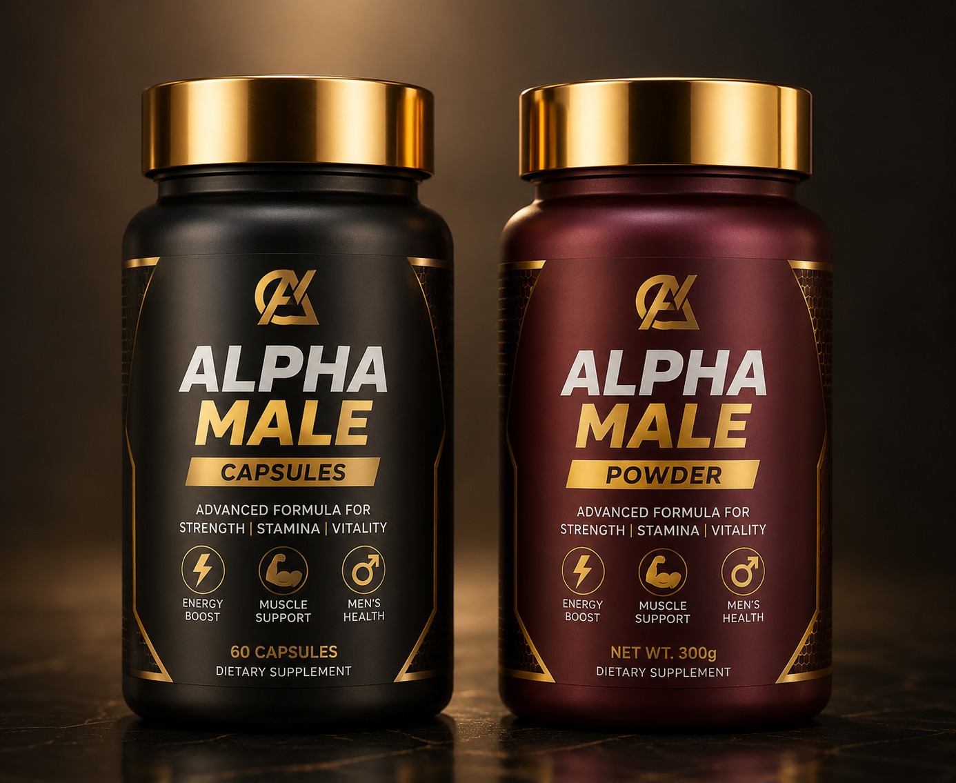 ALPHA MALE Royal Gold Duo